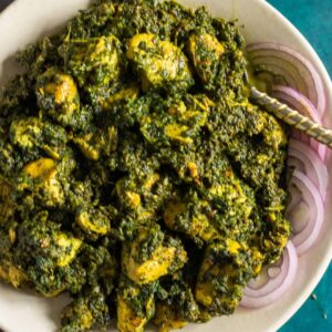palak chicken