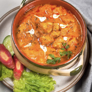 white chicken handi